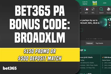 Bet365 Pennsylvania Promo Code .